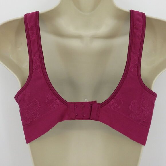 Bali Medium Comfort Revolution ComfortFlex Fit Shaping Wireless Bra 3488 Mauve - Picture 5 of 12